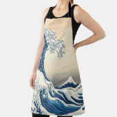 The great wave off kanagawa painting reproduction エプロン (インサイチュ)