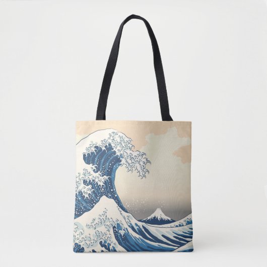 The great wave off kanagawa painting reproduction  トートバッグ (正面)