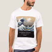 The Great Wave off Kanagawa Tシャツ (正面)