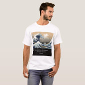 The Great Wave off Kanagawa Tシャツ (正面フル)