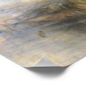 The Great Western Railway, William Turner, 1844 ポスター (角)