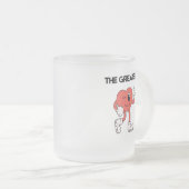 The Greatest Coffee Mug- Frosted Glass フロストグラスマグカップ (正面右)