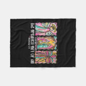 The Greatest Gift For All Christmas Nativity Jesus フリースブランケット (正面(横))