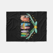 The Greatest Gift For All Christmas Nativity Jesus フリースブランケット (正面(横))