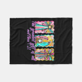 The Greatest Gift For All Christmas Nativity Jesus フリースブランケット (正面(横))