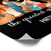 The Greatest Gift For All Christmas Nativity Jesus ポスター (角)