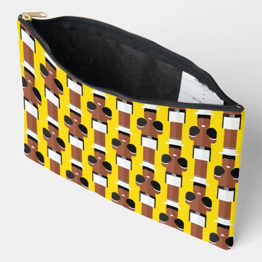 The Greatest – Patterned Zipper Accessory Pouch アクセサリーポーチ (見開き)