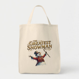 The Greatest Snowman Funny Musical Parody Tote Bag トートバッグ
