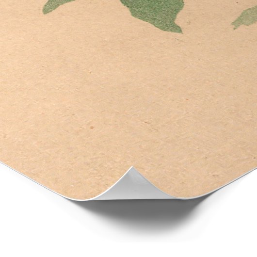 The Green Boa by Joseph Wolf ポスター (角)