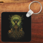 The Green Mother キーホルダー (裏面)