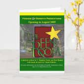 The Green Room Greeting Card カード (黄色い花)