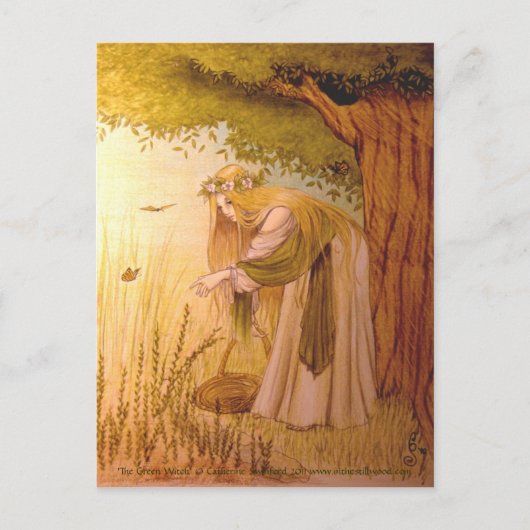 『The Green WItch』収集可能はがき ポストカード (正面)