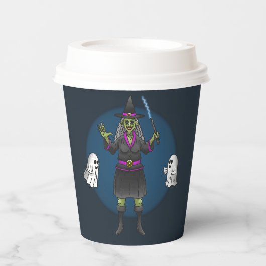 The Green Witch and the Ghosts 紙コップ (正面)