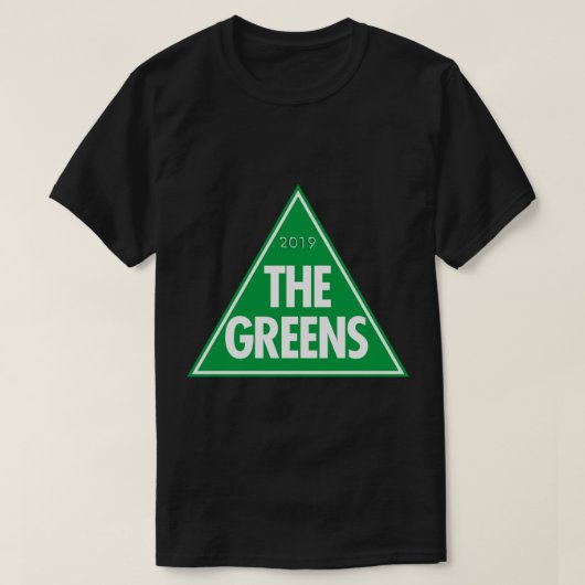 The Greens The Green Logo of Australia 2019 Tシャツ (デザイン正面)
