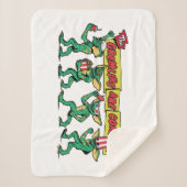 The Gremlins™ Are Coming シェルパブランケット (正面)