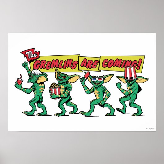 The Gremlins™ Are Coming ポスター (正面)