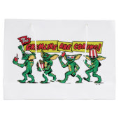 The Gremlins™ Are Coming ラージペーパーバッグ (裏面)