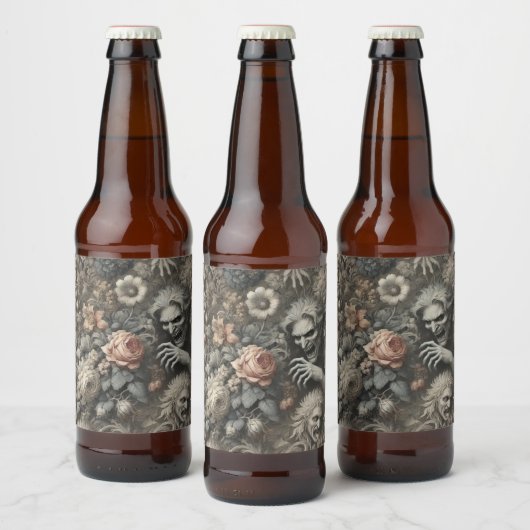 The Greys – Gothic Victorian Design ビールラベル (ボトル)