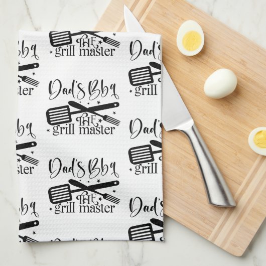 The grill master キッチンタオル (四つ折り)