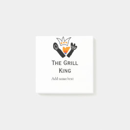 The grill master add name text cooking best barequ ポストイット