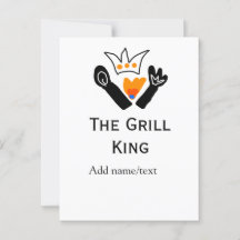 The grill master add name text cooking best barequ