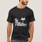 The Grillfather Bbq Grill S Fathersday Tシャツ (正面)