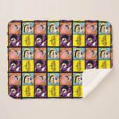 The Grim Adventures of Billy & Mandy Character Art シェルパブランケット (正面(横))