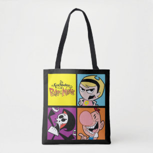 The Grim Adventures of Billy & Mandy Character Art トートバッグ
