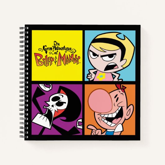The Grim Adventures of Billy & Mandy Character Art ノートブック (正面)