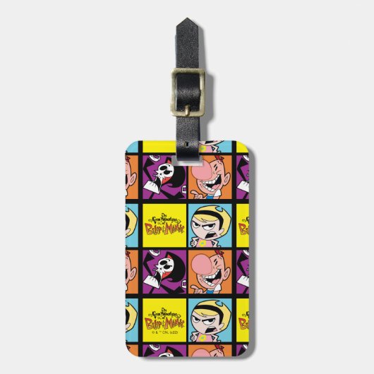 The Grim Adventures of Billy & Mandy Character Art ラゲッジタグ (正面縦)