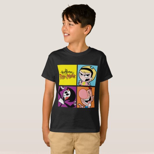 The Grim Adventures of Billy & Mandy Character Art Tシャツ (正面フル)