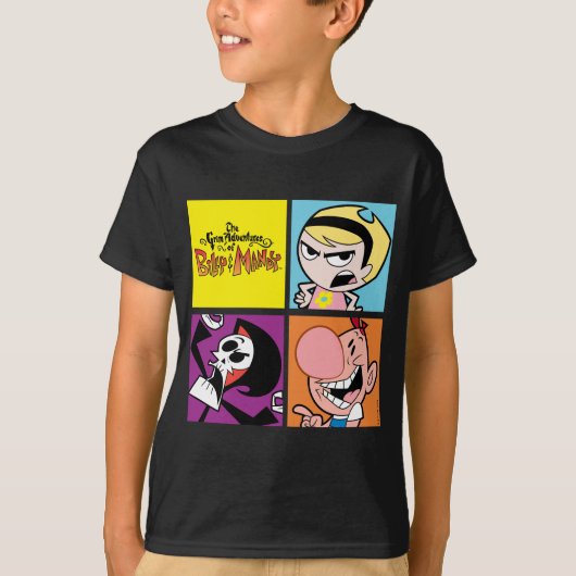 The Grim Adventures of Billy & Mandy Character Art Tシャツ (正面)
