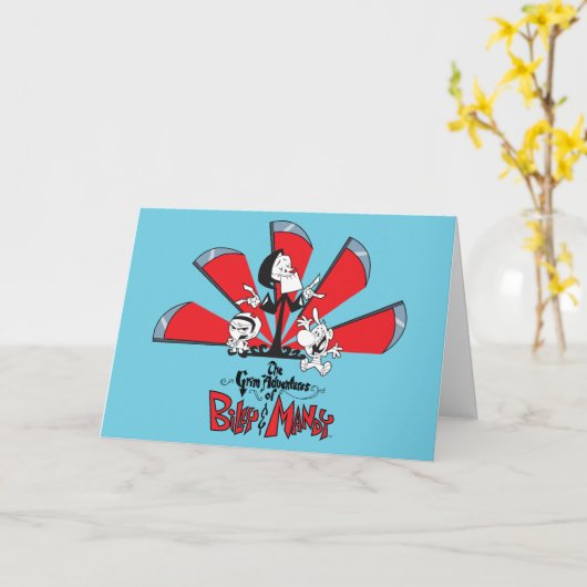 The Grim Adventures of Billy & Mandy Scythes Art カード (黄色い花)