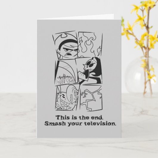 The Grim Adventures of Billy & Mandy - The End カード (黄色い花)