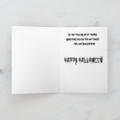 The Grim Reaper Halloween Card サンキューカード (内部)