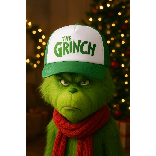 💚 the grinch  キャップ