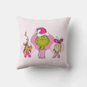 The Grinch Crew in Pink Valentine's Portrait クッション (裏面)