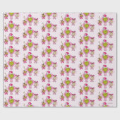 The Grinch Crew in Pink Valentine's Portrait ラッピングペーパー (フラット)