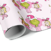 The Grinch Crew in Pink Valentine's Portrait ラッピングペーパー (ロールコーナー)