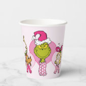 The Grinch Crew in Pink Valentine's Portrait 紙コップ (裏面)