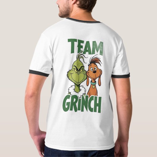 💚 the grinch | Funny Tee Tシャツ (裏面)