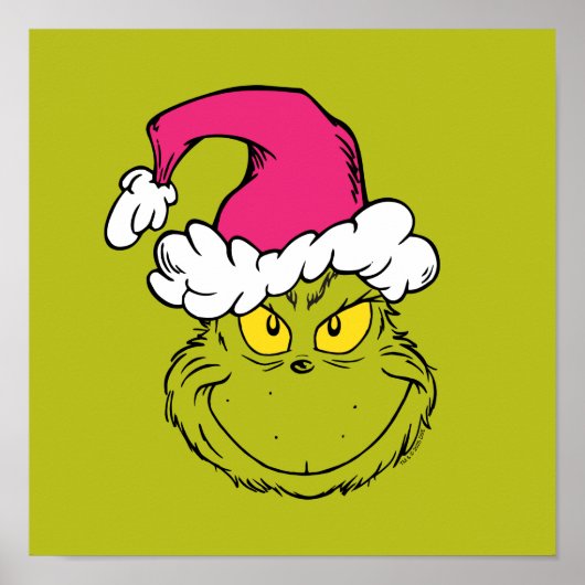 The Grinch in Pink Santa Hat ポスター (正面)