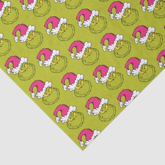 The Grinch in Pink Santa Hat 薄葉紙 (詳細)