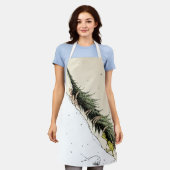 The Grinch & Max Return the Christmas Tree エプロン (着用した状態)