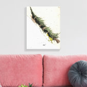 The Grinch & Max Return the Christmas Tree キャンバスプリント (インサイチュ (リビング))