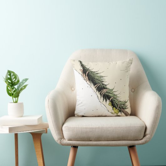 The Grinch & Max Return the Christmas Tree クッション (椅子)