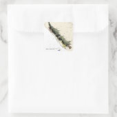 The Grinch & Max Return the Christmas Tree スクエアシール (バッグ)