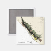 The Grinch & Max Return the Christmas Tree マグネット (正面/裏面)