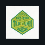 The Grinch | Mount Crumpit スタンダードカクテルナプキン<br><div class="desc">The holidays will not be complete without The Grinch!  HOW THE GRINCH STOLE CHRISTMAS is a classic story of a town called Who-ville and how the Christmas spirit can melt even the coldest of hearts.</div>