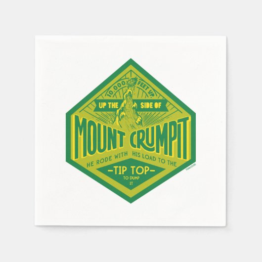 The Grinch | Mount Crumpit スタンダードカクテルナプキン (正面)